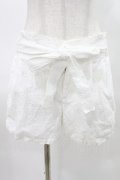 Jane Marple / アイレットレースのショートパンツ  白 H-25-04-13-023-JM-PA-KB-ZH