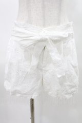 Jane Marple / アイレットレースのショートパンツ  白 H-25-04-13-023-JM-PA-KB-ZH