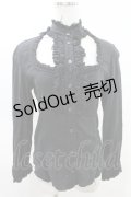 STIGMATA / ガーゼブラウス S 黒 H-25-04-13-027-GO-BL-KB-ZH