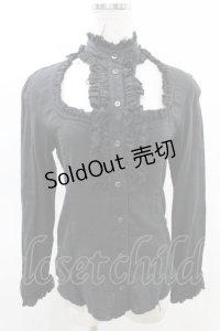 STIGMATA / ガーゼブラウス S 黒 H-25-04-13-027-GO-BL-KB-ZH