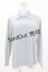 Fi.n.t / 細リボンタイ付きシャツ Free BLUE H-25-04-14-049-CA-BL-NS-ZH