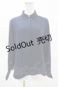 an another angelus / 衿先レース使いシャツ Free NAVY H-25-04-14-053-CA-BL-NS-ZH