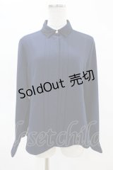 an another angelus / 衿先レース使いシャツ Free NAVY H-25-04-14-053-CA-BL-NS-ZH