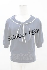 an another angelus / 2WAYボウタイニットプルオーバー Free NAVY H-25-04-14-055-CA-TO-NS-ZH