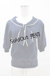 an another angelus / 2WAYボウタイニットプルオーバー Free NAVY H-25-04-14-055-CA-TO-NS-ZH