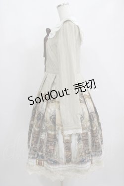 画像2: LIEF / アンジェリカライブラリーワンピース M アイボリー H-25-04-14-1003-LO-OP-NS-ZH