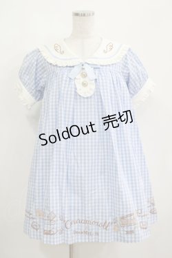 画像1: DearMyLove / シナモロールコラボセーラーワンピース L サックス H-25-04-14-1031-EL-OP-NS-ZH