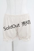 m petit by misako / AMドロワーズスソレース M~L アイボリー H-25-04-14-1038-LO-PA-NS-ZH