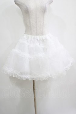 画像1: Catherine Cottage / ふわふわシフォンパニエ Free オフ H-25-04-14-1041-LO-SK-NS-ZH