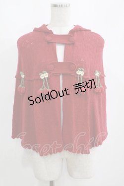 画像1: BABY,THE STARS SHINE BRIGHT / いちごマント Free エンジ H-25-04-14-1051-BA-TO-NS-ZH