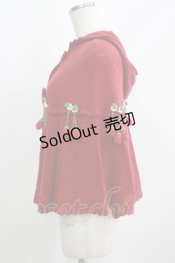 画像2: BABY,THE STARS SHINE BRIGHT / いちごマント Free エンジ H-25-04-14-1051-BA-TO-NS-ZH
