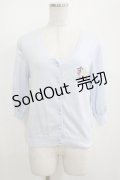 BABY,THE STARS SHINE BRIGHT / BABY fruits半袖カーディガン Free サックス H-25-04-14-1054-BA-TO-NS-ZH