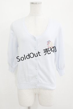 画像1: BABY,THE STARS SHINE BRIGHT / BABY fruits半袖カーディガン Free サックス H-25-04-14-1054-BA-TO-NS-ZH