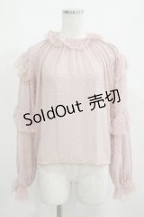 K e y u（海外ブランド） / ドットブラウス Free ピンク H-25-04-14-1056-GO-BL-NS-ZH