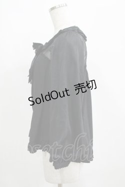 画像2: Parity Night（海外ロリータブランド） / レース切替リボンブラウス L ブラック H-25-04-14-1061-GO-BL-NS-ZH