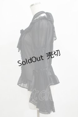 画像2: BABY,THE STARS SHINE BRIGHT / シフォンプリンセスドレスブラウス Free ブラック H-25-04-14-1063-BA-BL-NS-ZH