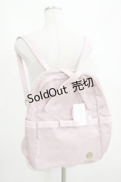 画像1: m petit by misako / NINA'S コラボ AM2WAYリュック  ピンク H-25-04-14-1066-LO-BG-NS-ZH