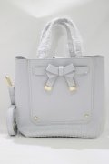 m petit by misako / AMマエリボン2WAYバッグ  サックス H-25-04-14-1069-LO-BG-NS-ZH