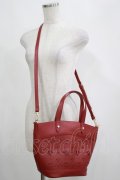 m petit by misako / AMハナパンチング2WAYバッグ  レッド H-25-04-14-1070-LO-BG-NS-ZH