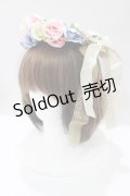 BABY,THE STARS SHINE BRIGHT / バラ雫空のMuse花冠  ピンク H-25-04-14-1077-BA-AC-NS-ZH