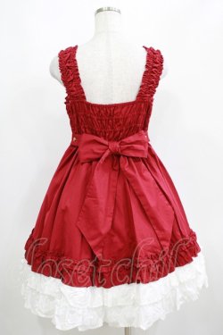 画像3: Angelic Pretty / Lovely BunnyジャンパースカートSET Free ワイン H-25-04-14-1001-AP-OP-NS-ZH