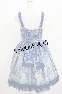 画像3: Angelic Pretty / Rose Museum SpecialジャンパースカートSET Free ブルー H-25-04-14-1008-AP-OP-NS-ZH