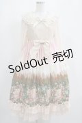 BABY,THE STARS SHINE BRIGHT / 月夜の森の AURORA Soiree柄ワンピース Free ピンク H-25-04-14-1009-BA-OP-NS-ZH