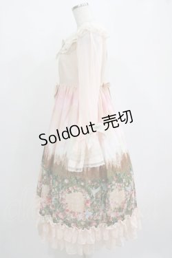 画像2: BABY,THE STARS SHINE BRIGHT / 月夜の森の AURORA Soiree柄ワンピース Free ピンク H-25-04-14-1009-BA-OP-NS-ZH