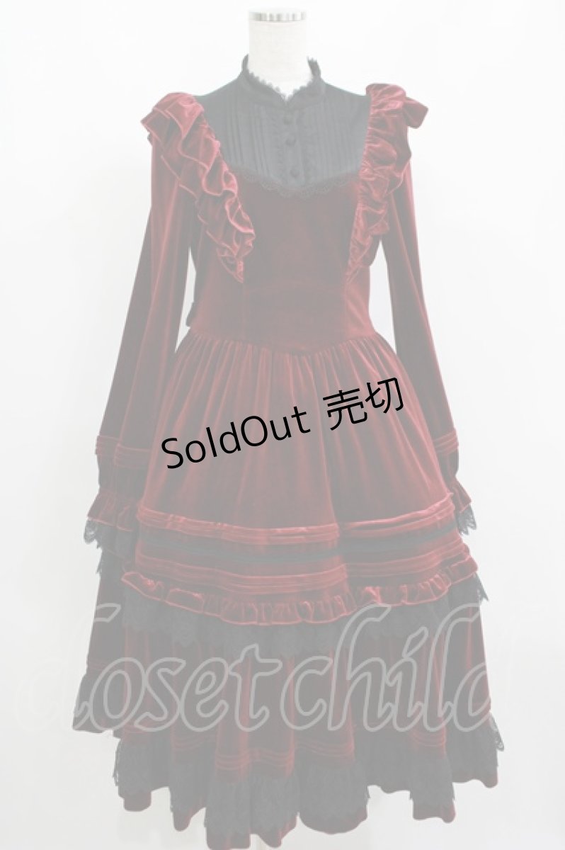 画像4: Hoshibako Works / Rozen Maiden x HoshibakoWorks 真紅ケープ付きワンピース Free ボルドー H-25-04-14-1013-LO-OP-NS-ZH (4)