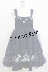 Amavel / Fairy Dreamジャンパースカート Free ネイビー H-25-04-14-1014-CA-OP-NS-ZH