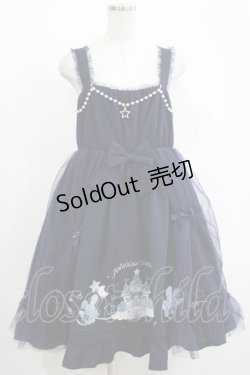 画像1: Amavel / Fairy Dreamジャンパースカート Free ネイビー H-25-04-14-1014-CA-OP-NS-ZH