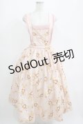 PINK HOUSE / エプロンジャンパースカート Free ピンク H-25-04-14-1019-LO-OP-NS-ZH