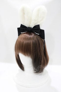 画像4: Angelic Pretty / Lovely BunnyジャンパースカートSET Free ブラック H-25-04-14-1002-AP-OP-NS-ZH