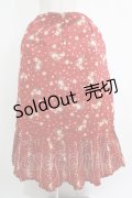 PINK HOUSE / ロングスカート Free レッド H-25-04-14-1021-LO-SK-NS-ZH