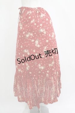 画像2: PINK HOUSE / ロングスカート Free レッド H-25-04-14-1021-LO-SK-NS-ZH