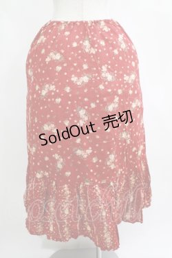画像3: PINK HOUSE / ロングスカート Free レッド H-25-04-14-1021-LO-SK-NS-ZH