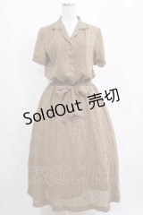 INGEBORG / レオパード柄ワンピース Free ブラウン H-25-04-14-1022-LO-OP-NS-ZH