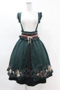 Amavel / 花札刺繍和風サススカート Free グリーン H-25-04-14-010-CA-SK-NS-ZH