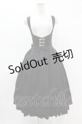 Amavel / Vintage Dollジャンパースカート Free ブラック H-25-04-14-012-CA-OP-NS-ZH