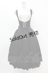 Amavel / Vintage Dollジャンパースカート Free ブラック H-25-04-14-012-CA-OP-NS-ZH