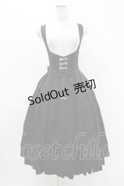 画像1: Amavel / Vintage Dollジャンパースカート Free ブラック H-25-04-14-012-CA-OP-NS-ZH