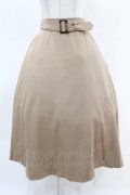 an another angelus / ベルト付きバックラッフルフレアースカート Free BEIGE H-25-04-14-017-CA-SK-NS-ZH