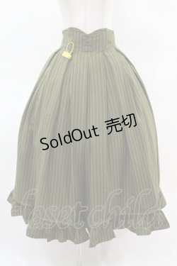 画像1: Forest Wardrobe（海外ロリータブランド） / 森林以北 コルセットスカート L オリーブグリーン H-25-04-14-024-0-SK-NS-ZH