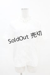 an another angelus / ピン付きスモールカラーシャツ Free OFF WHITE H-25-04-14-028-CA-BL-NS-ZH