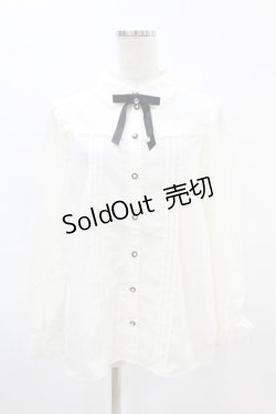 画像1: axes femme Red label / Redlabel刺繍ブラウス XL 生成り H-25-04-14-029-PU-BL-NS-ZH