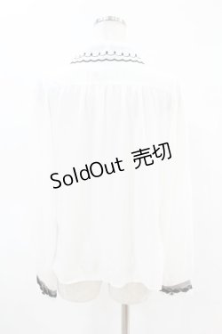 画像2: axes femme POETIQUE / ふしぎの国のアリス/ブラウス M オフ H-25-04-14-031-AX-BL-NS-ZH