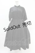 F i.n.t / ランダムヘムドロストシャツワンピース Free BLACK H-25-04-14-003-CA-OP-NS-ZH
