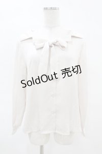 an another angelus / オフショル開衿ボウタイブラウス Free IVORY H-25-04-14-043-CA-BL-NS-ZH
