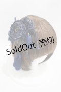 Ozz On / 和気香龍お団子クリップ式コサージュ  ネイビー H-25-04-15-001-OO-AC-KB-ZH