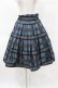 画像1: Jane Marple Dans Le Salon / ジャガードボーダースカート M ブルー H-25-04-15-032-JM-SK-KB-ZT224 (1)